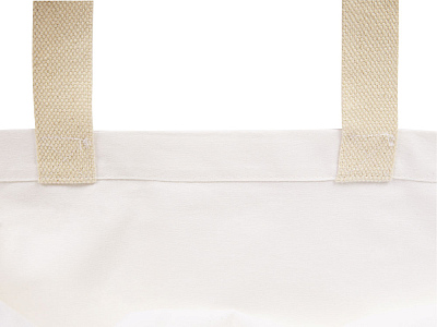 Сумка Donny из  хлопка 250г/м2 с донной складкой и парусиновыми ручками