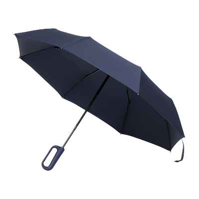 Зонт складной Азимут (Azimut)  (Синий)