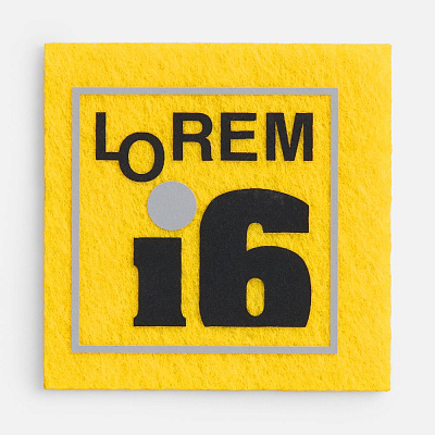 Заготовка из фетра Felt M, желтый