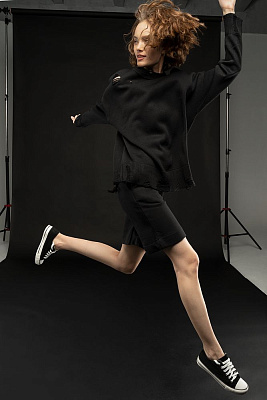 Шорты J3, серые (Чёрный)