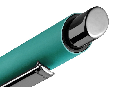 Металлическая шариковая ручка Ellipse gum soft touch с зеркальной гравировкой