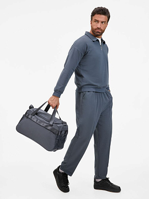 Сумка дорожная Vei, темно-серая (графит)