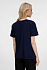 Футболка унисекс Senti, темно-синяя - Фото 10