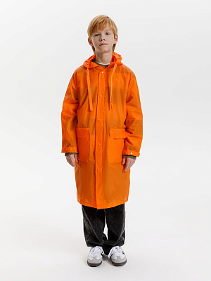 Дождевик детский RainDrop Kids, оранжевый