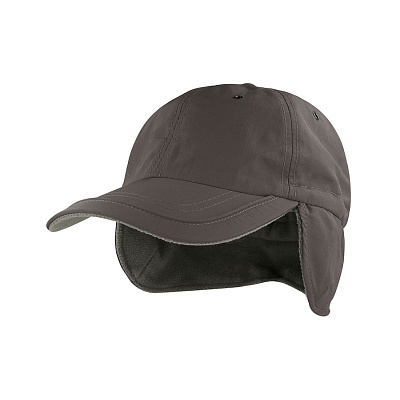 Бейсболка SNOW FLAP STOPPER-S (Тёмно-серый)