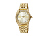 Корпус- желтое золото, циферблат- желтое золото, кристаллы Swarovski, крепление- желтое золото