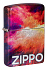 Зажигалка ZIPPO Tie Dye с покрытием 540 Tumbled Chrome, латунь/сталь, разноцветная, 38x13x57 мм - Фото 1