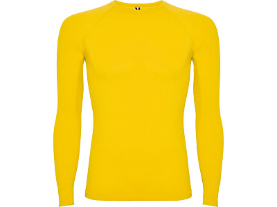 Термофутболка с длинным рукавом Prime мужская (Желтый)