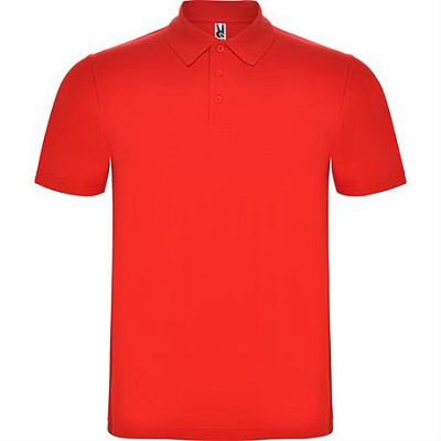 Футболка поло AUSTRAL мужская, КРАСНЫЙ S (Красный)