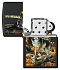 Зажигалка ZIPPO Linda Picken с покрытием Black Matte, латунь/сталь, черная, матовая, 38x13x57 мм - Фото 4