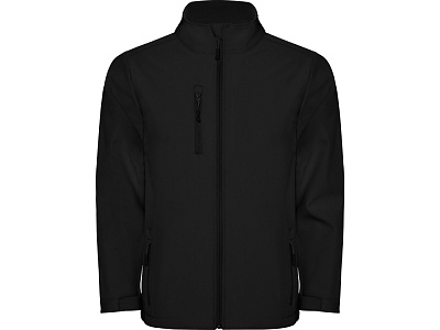 Куртка софтшелл Nebraska детская (Чёрный)