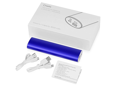Внешний аккумулятор Спайк, 8000 mAh