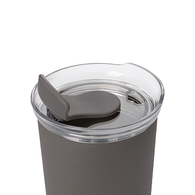 Термокружка вакуумная Страда, серая