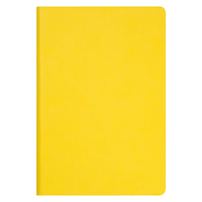Ежедневник Latte NEW недатированный, желтый/желтый
