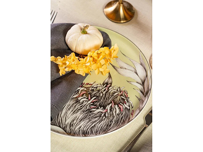 Тарелка PLATE 2 DRA