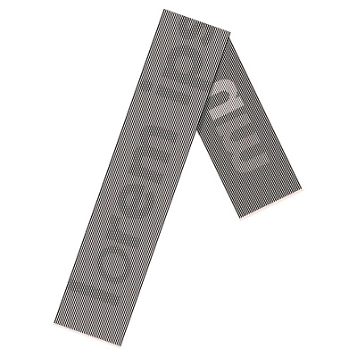 Шарф Fung XXL на заказ полушерсть