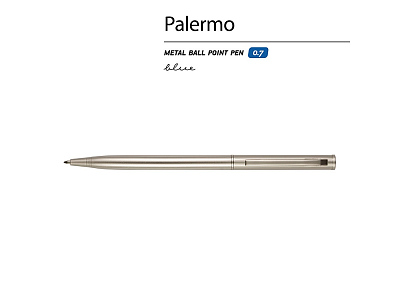 Ручка металлическая шариковая Palermo