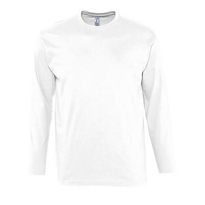 Футболка мужская с длинным рукавом MONARCH 150 (Белый)