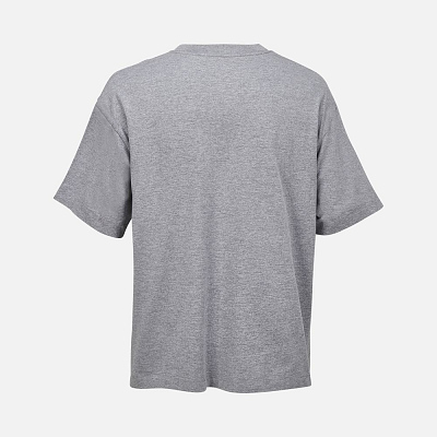 Футболка оверсайз унисекс Legacy, серый меланж