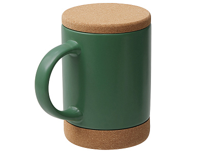 Кружка с пробковым дном и крышкой Корк & Бон