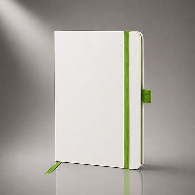 Блокнот A5 ColorNote White (Белый/зеленое яблоко)