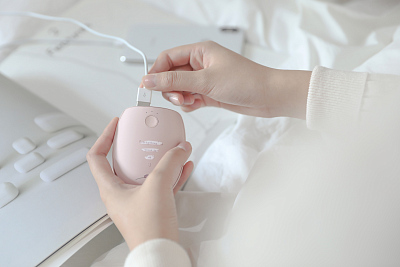 ПЗУ-грелка-фонарь Solove N2S Hand warmer, серый