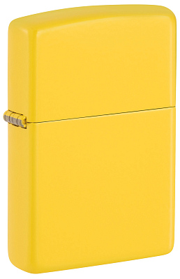 Зажигалка ZIPPO Classic с покрытием Sunflower, латунь/сталь, желтая, глянцевая, 38x13x57 мм