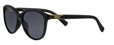 Очки солнцезащитные ZIPPO унисекс черные оправа из поликарбоната