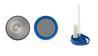 Термокружка "Pinta" 600 мл, покрытие пудра, синий