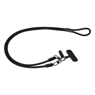 Кабель-ланьярд Волтрикс (Voltrix), черный