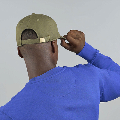 Бейсболка DAD HAT-S, 6 клиньев, металлическая застежка