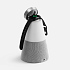 Bluetooth-колонка с беспроводной зарядкой и подсветкой Cone Sonance, серая - Фото 3
