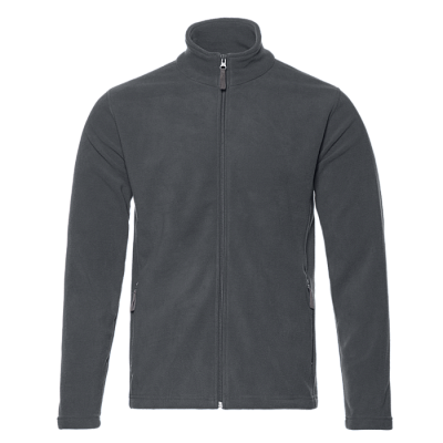 Толстовка унисекс STAN на молнии микрофлис 200, 21 (Тёмно-серый)