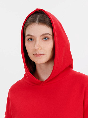 Худи оверсайз унисекс Outshine, красное