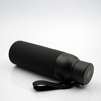 Термобутылка Button Black (черный)