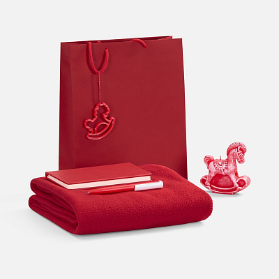 Подвеска «Лошадка-качалка», 3D-печать, красная