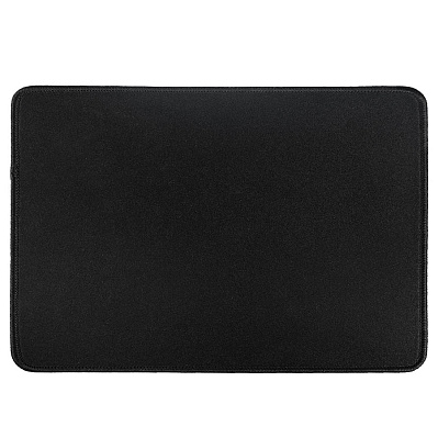 Коврик для мыши GLIDE M, 35*25*0,3см, прошитый край  (Черный)
