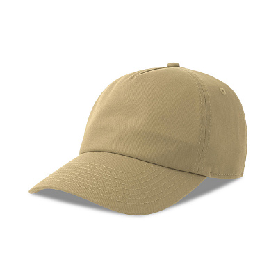 Бейсболка DAD HAT-S FIVE, 5 клиньев, металлическая застежка (Песочный)