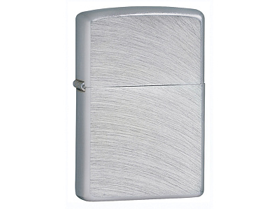 Зажигалка ZIPPO Classic с покрытием Brushed Chrome (Серебристый)