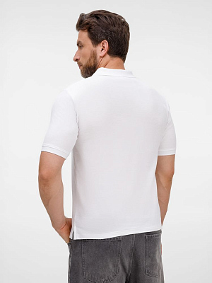 Рубашка поло унисекс Upswing, белая