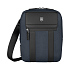 Сумка через плечо VICTORINOX Architecture Urban2 Crossbody Bag,синий, полиэстер/кожа, 9x22x28 см, 6 л - Фото 1