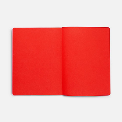 Ежедневник Flexpen Shall, недатированный, красный