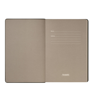 Ежедневник Рейн (Rain) недатированный, черный (без упаковки, без стикера)