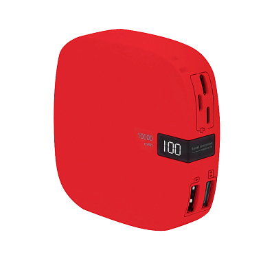Внешний аккумулятор Revil, 10000 mAh  (Красный)