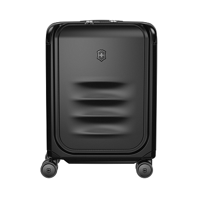 Чемодан VICTORINOX Spectra™ 3.0 Global Carry-On, чёрный, поликарбонат Sorplas™, 40x20x55 см, 39 л