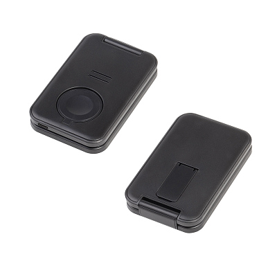 Складная беспроводная (15W) зарядная станция "Slap" с MagSafe, черный