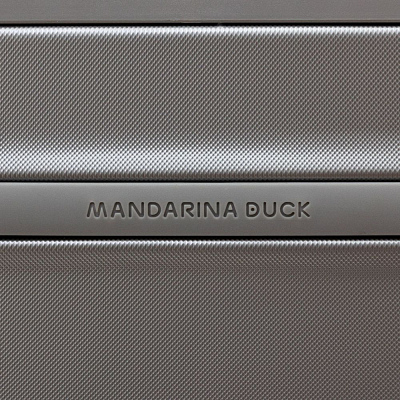 Чемодан Logoduck M, серебристый