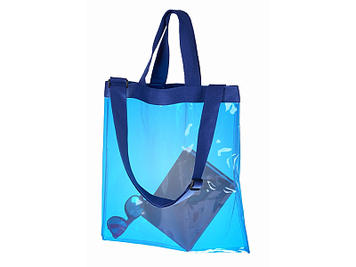 Сумка Frank из прозрачного пластика с регулирующейся лямкой