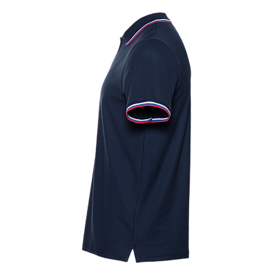 Рубашка поло мужская триколор STAN хлопок/полиэстер 185, 04RUS