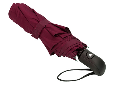 Зонт-полуавтомат складной Roof с куполом из переработанного пластика